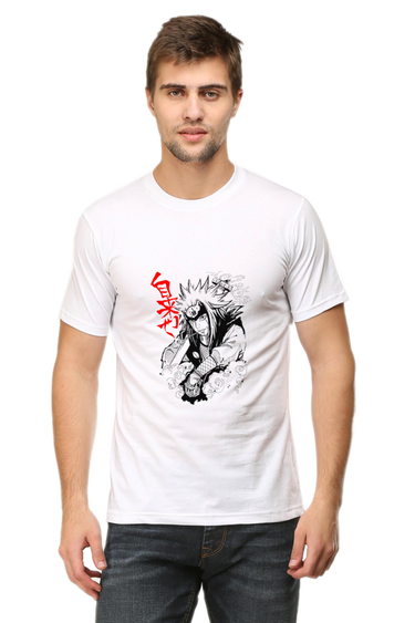 Pervy Sage: Jiraiya White Unisex Anime Tee